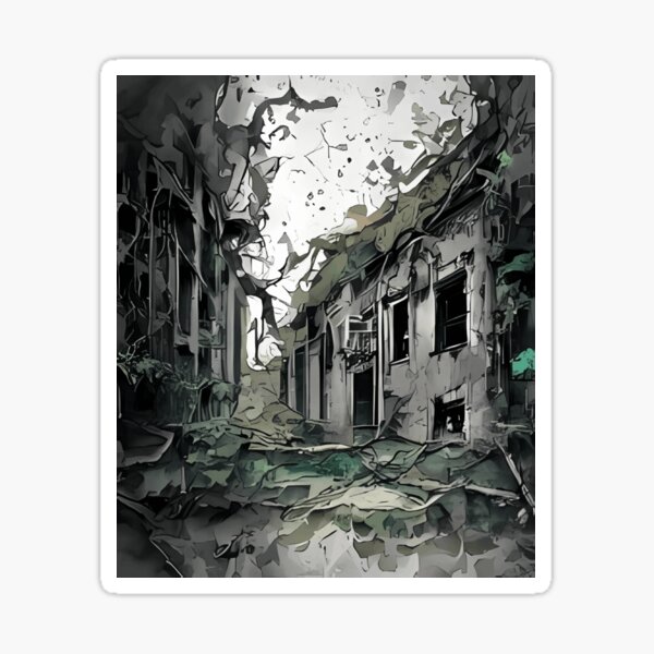 Item preview, Exploring Urban Decay through Abandoned Buildings designed and sold by ChicArtLemones.