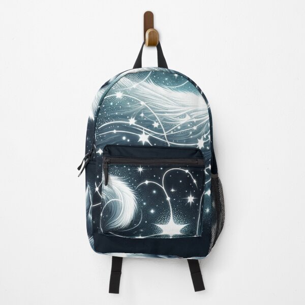 Item preview, White catin the starry sky designed and sold by ShironekoStudio.