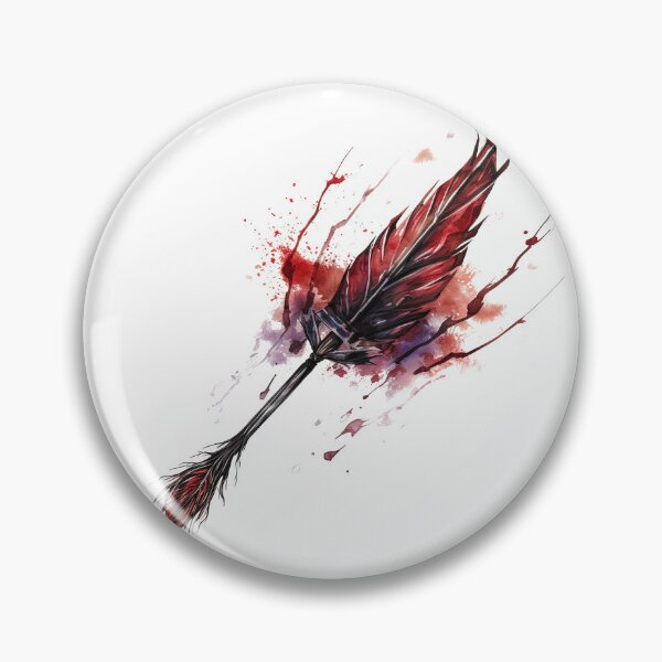 Item preview, Watercolor OxBlood Witch's tools designed and sold by Mandayartstudio.