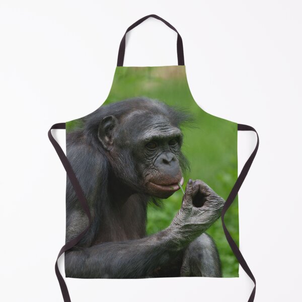 Item preview, Bonobo Ape Portrait designed and sold by rawshutterbug.