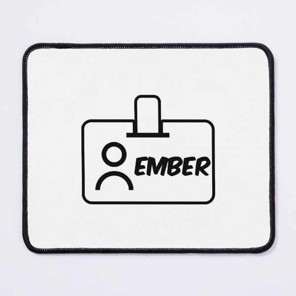 Item preview, Name ID Ember Name Label designed and sold by NormadWorld.