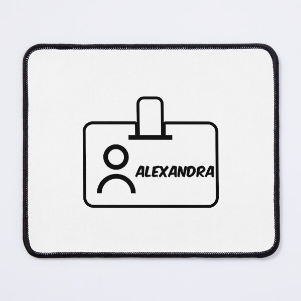 Item preview, Name ID Alexandra Name Label designed and sold by NormadWorld.