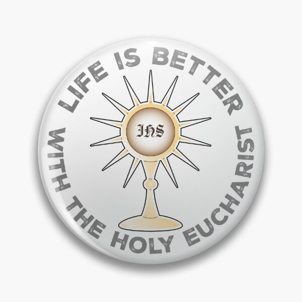 Item preview, Life is Better with the Holy Eucharist designed and sold by KTSubz Faith & Fun Designs.