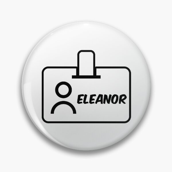 Item preview, Name ID Eleanor Name Label designed and sold by NormadWorld.