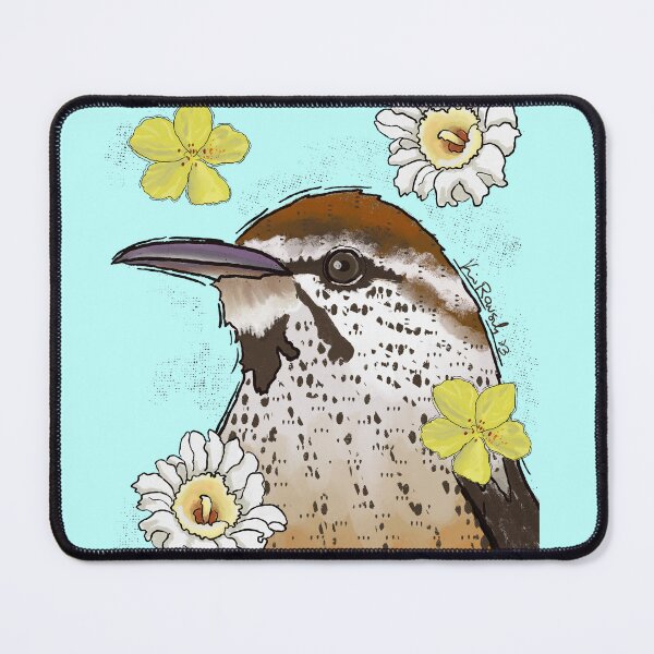 Item preview, Arizona Cactus Wren  designed and sold by Kim Rausch.