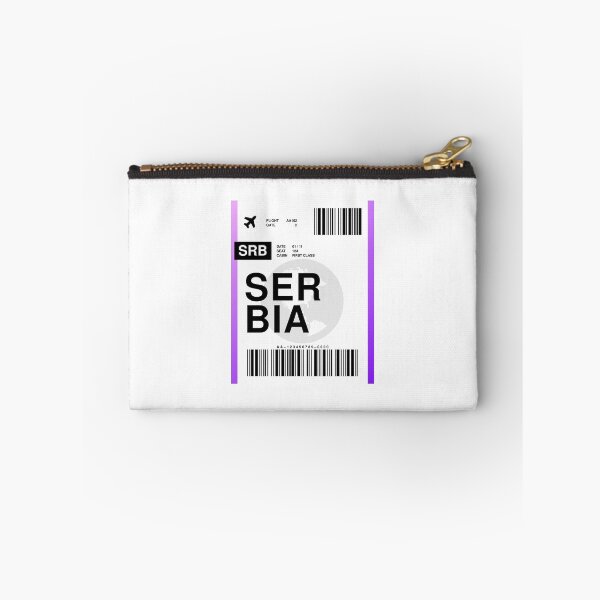 Item preview, Serbia Boarding Pass designed and sold by RabbitK.