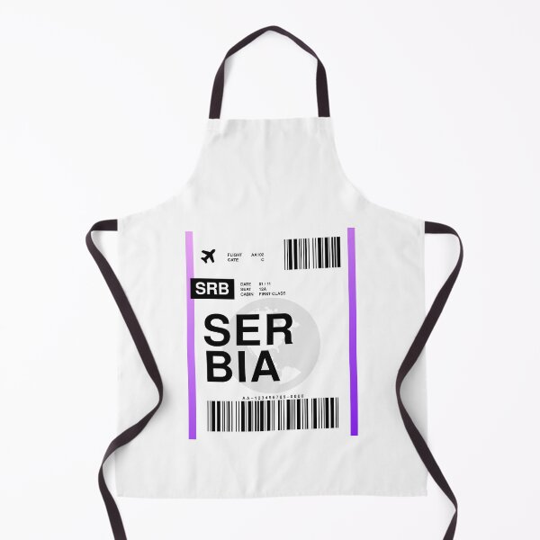 Item preview, Serbia Boarding Pass designed and sold by RabbitK.