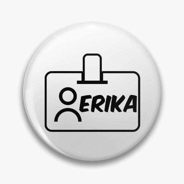 Item preview, Name ID Erika Name Label designed and sold by NormadWorld.
