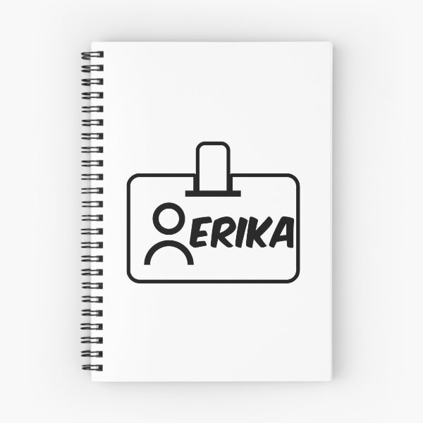 Item preview, Name ID Erika Name Label designed and sold by NormadWorld.
