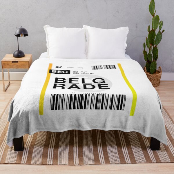 Item preview, Belgrade Boarding Pass designed and sold by RabbitK.