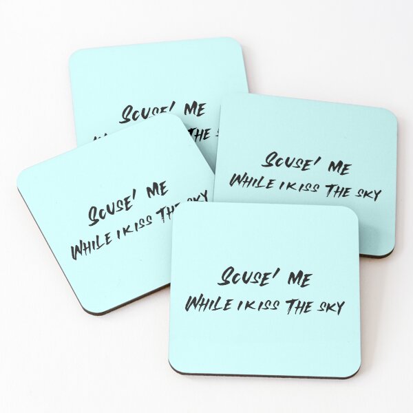 Item preview, Scuse' me while i kiss the sky (version 2) designed and sold by B-Sharp-.