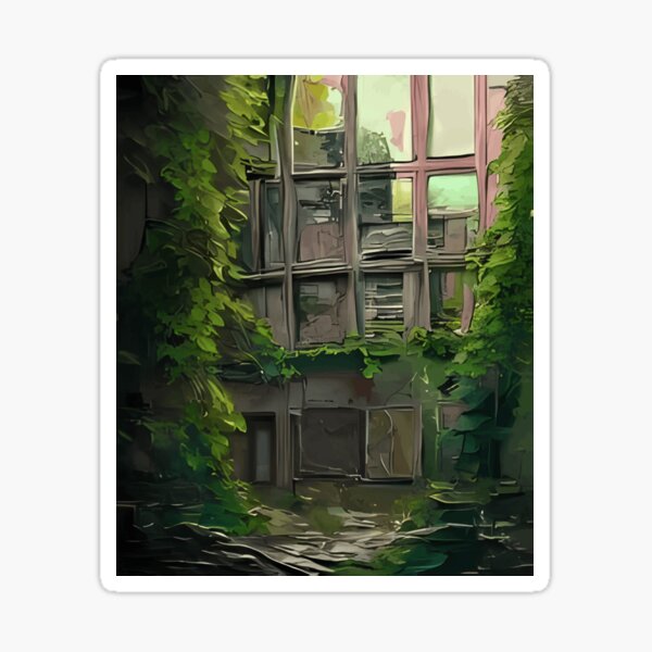 Item preview, Exploring Urban Decay through Abandoned Buildings designed and sold by ChicArtLemones.