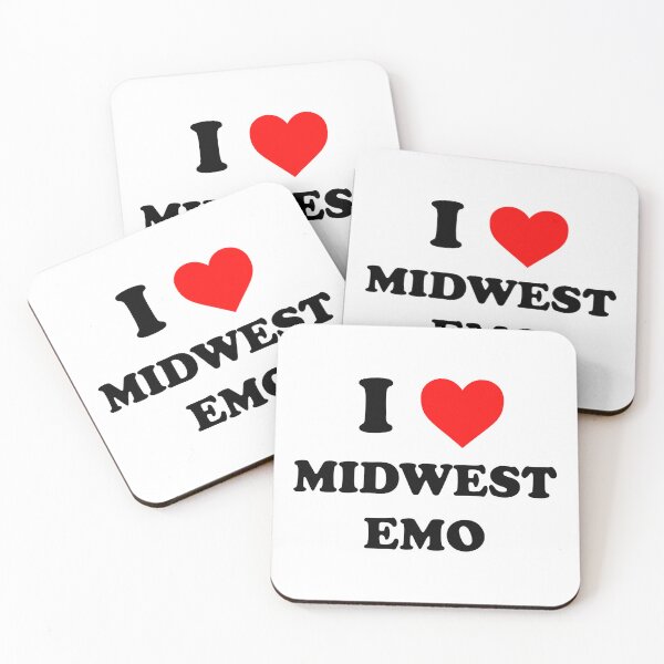 Item preview, i love midwest emo designed and sold by wordswithfonts.