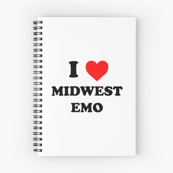 Artikelvorschau, Ich liebe Midwest-Emo entworfen und verkauft von wordswithfonts.