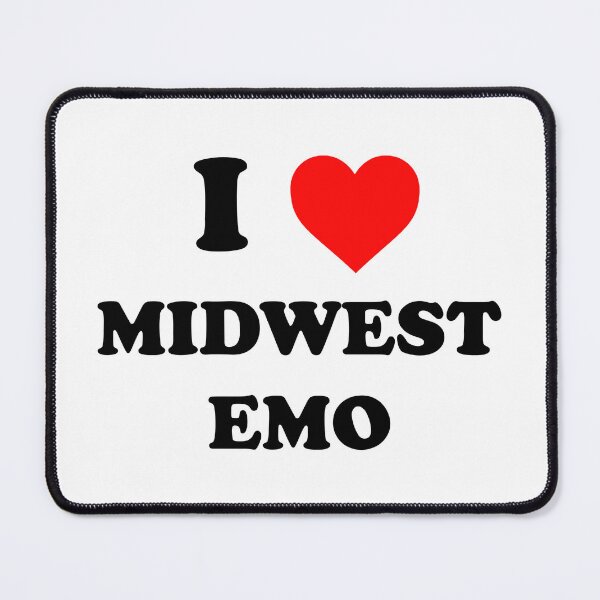 Item preview, i love midwest emo designed and sold by wordswithfonts.