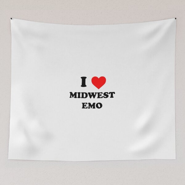 Item preview, i love midwest emo designed and sold by wordswithfonts.