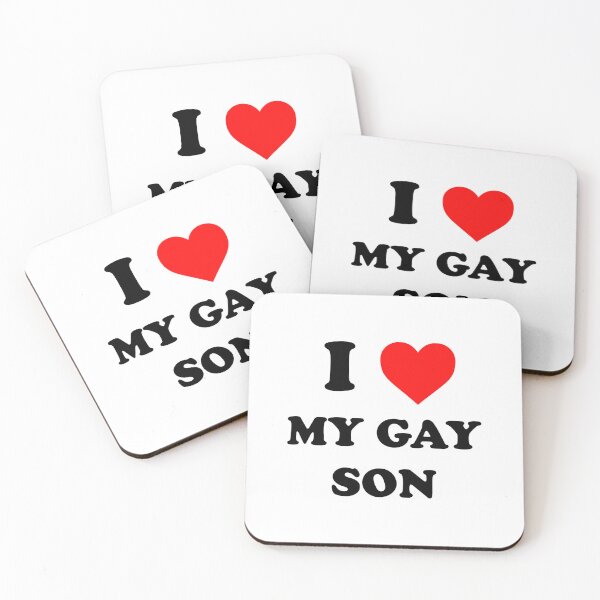 Item preview, i love my gay son designed and sold by wordswithfonts.