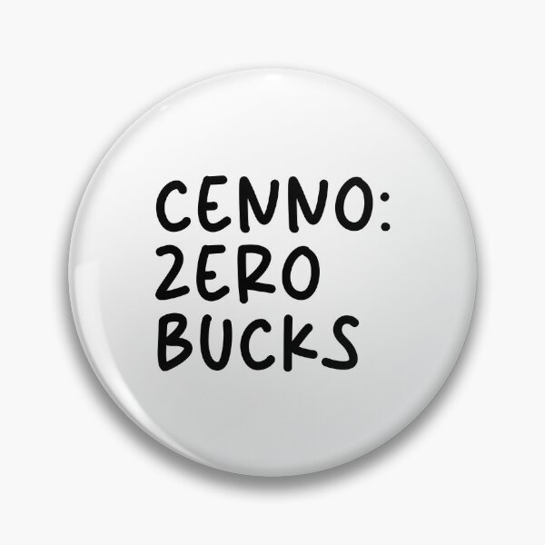 Item preview, Cenno Zero Bucks designed and sold by eskaystudios.