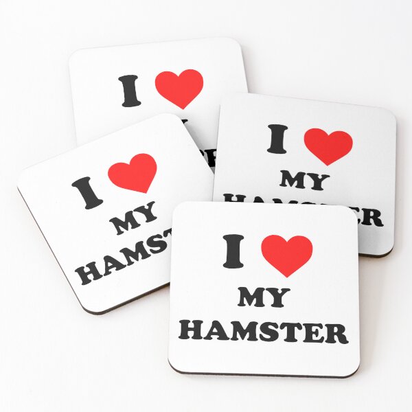 Item preview, i love my hamster designed and sold by wordswithfonts.