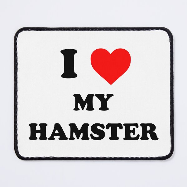 Item preview, i love my hamster designed and sold by wordswithfonts.