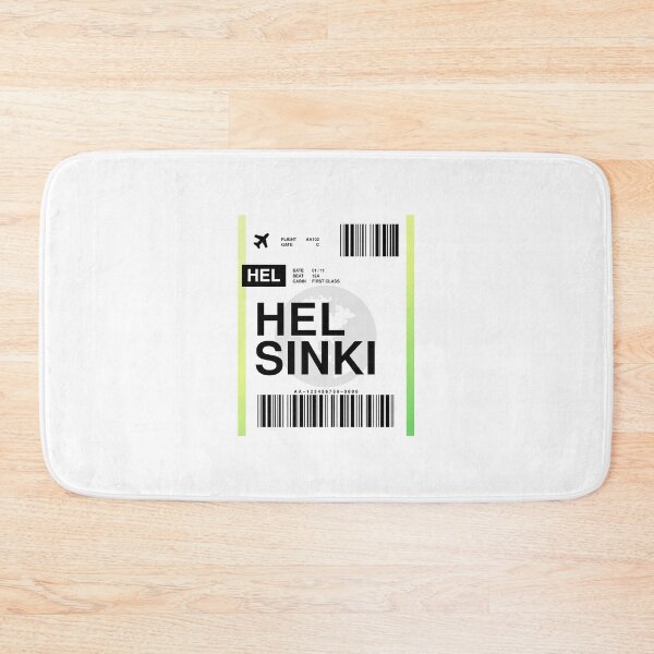Item preview, Helsinki Boarding Pass designed and sold by RabbitK.