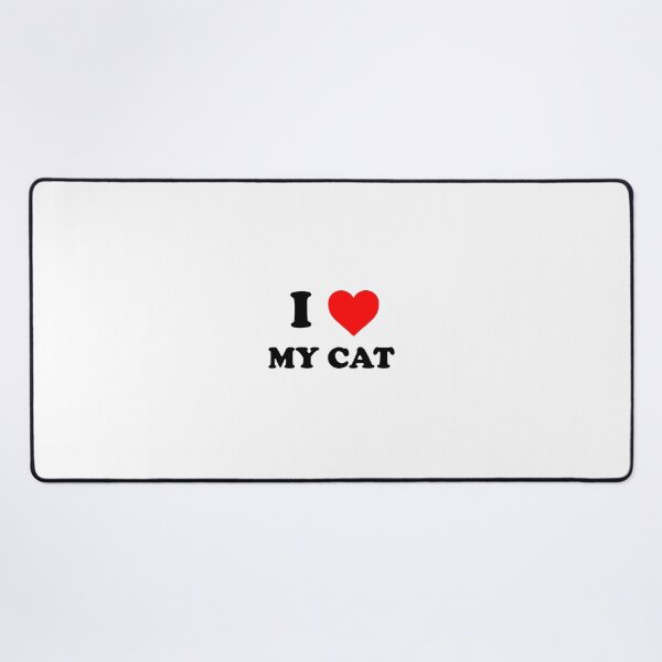 Item preview, i love my cat designed and sold by wordswithfonts.