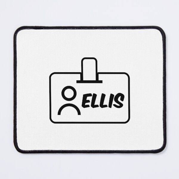 Item preview, Name ID Ellis Name Label designed and sold by NormadWorld.