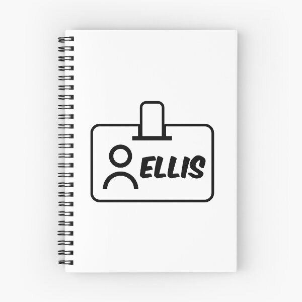 Item preview, Name ID Ellis Name Label designed and sold by NormadWorld.