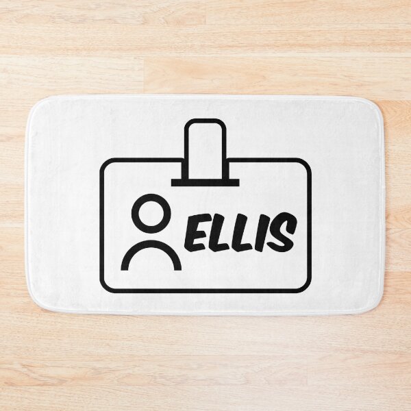 Item preview, Name ID Ellis Name Label designed and sold by NormadWorld.