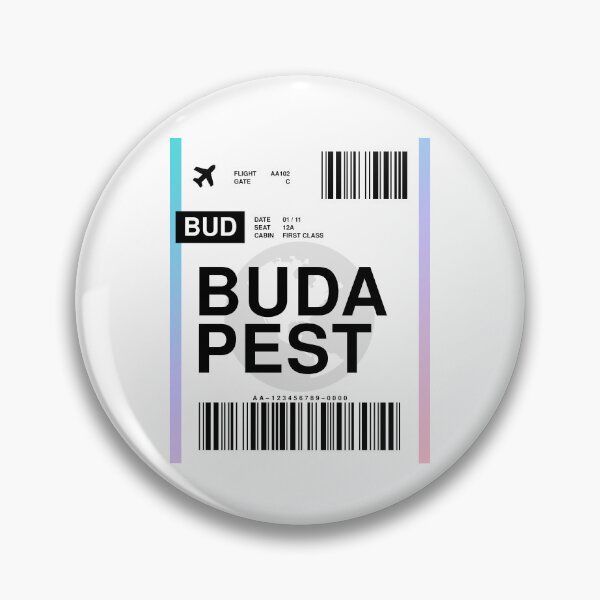 Item preview, Budapest Boarding Pass designed and sold by RabbitK.