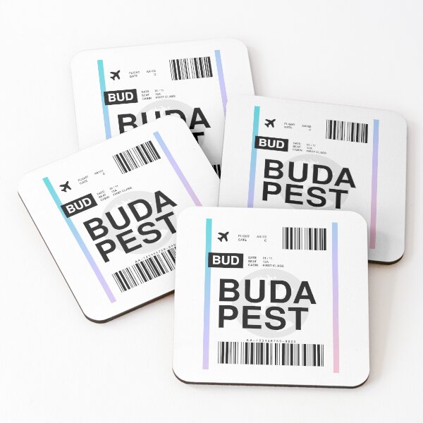 Item preview, Budapest Boarding Pass designed and sold by RabbitK.