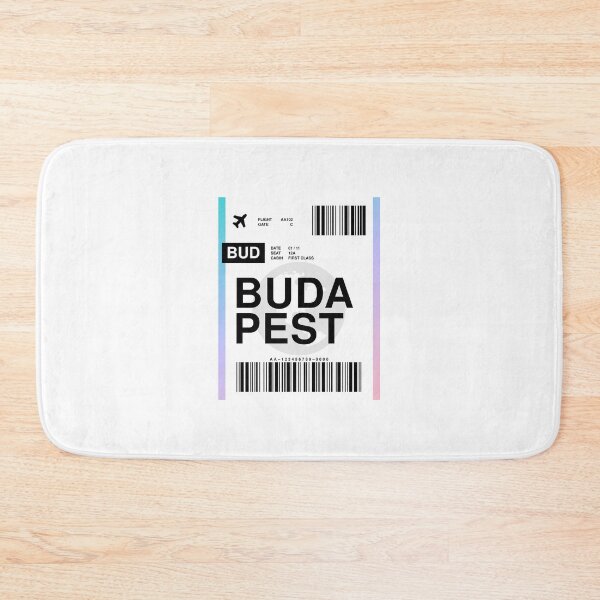 Item preview, Budapest Boarding Pass designed and sold by RabbitK.