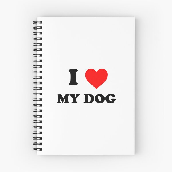 Item preview, i love my dog designed and sold by wordswithfonts.