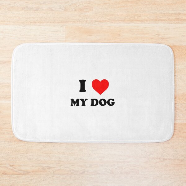 Item preview, i love my dog designed and sold by wordswithfonts.