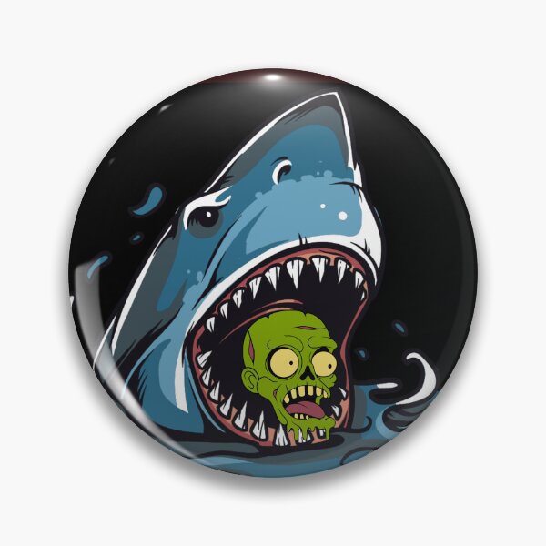 Item preview, Zombie shark  designed and sold by RodimusG1Art.