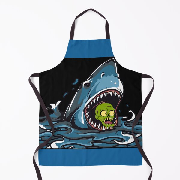 Item preview, Zombie shark designed and sold by RodimusG1Art.