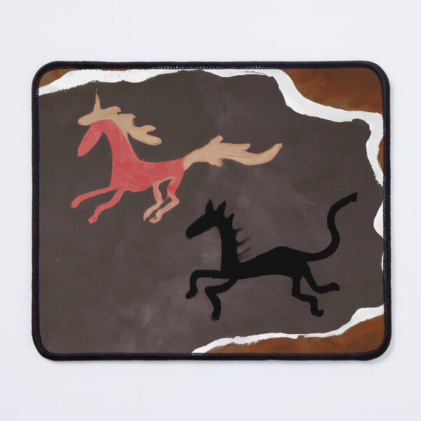 Item preview, Dragon & Horse cave painting designed and sold by mea98pkl.