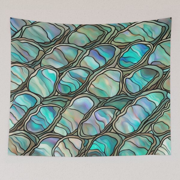Item preview, Abstract Abalone Inlay Shell Pattern designed and sold by calibrit.