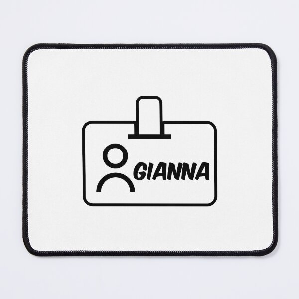 Item preview, Name ID Gianna Name Label designed and sold by NormadWorld.