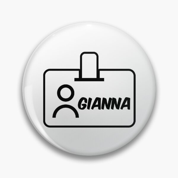 Item preview, Name ID Gianna Name Label designed and sold by NormadWorld.