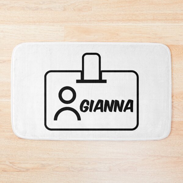 Item preview, Name ID Gianna Name Label designed and sold by NormadWorld.