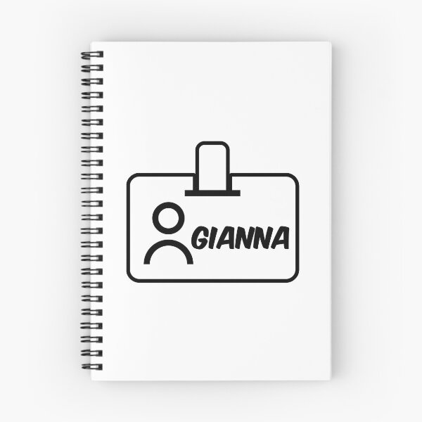 Item preview, Name ID Gianna Name Label designed and sold by NormadWorld.