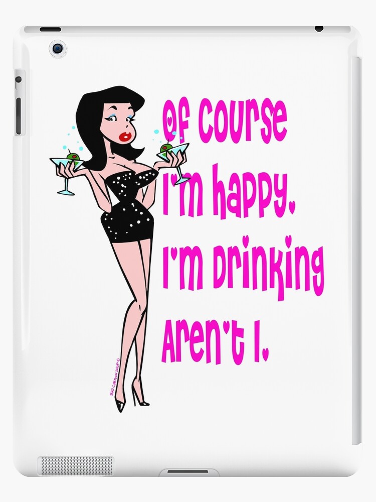 Thumbnail 1 of 2, iPad Case & Skin, Of Couse I'm Happy designed and sold by George Webber.