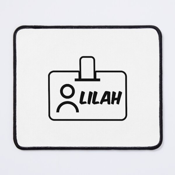 Item preview, Name ID Lilah Name Label designed and sold by NormadWorld.