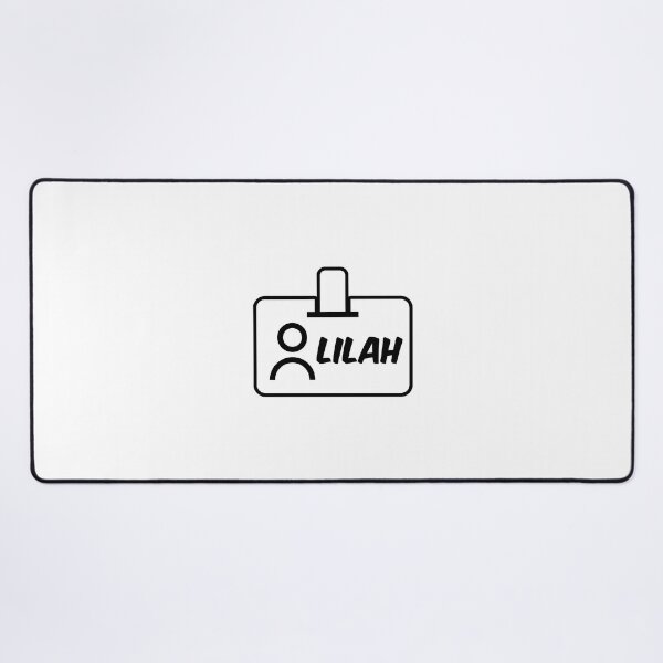 Item preview, Name ID Lilah Name Label designed and sold by NormadWorld.
