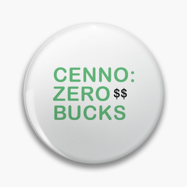Item preview, Cenno Zero Bucks designed and sold by eskaystudios.