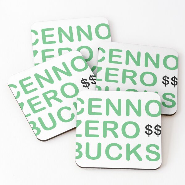 Item preview, Cenno Zero Bucks designed and sold by eskaystudios.