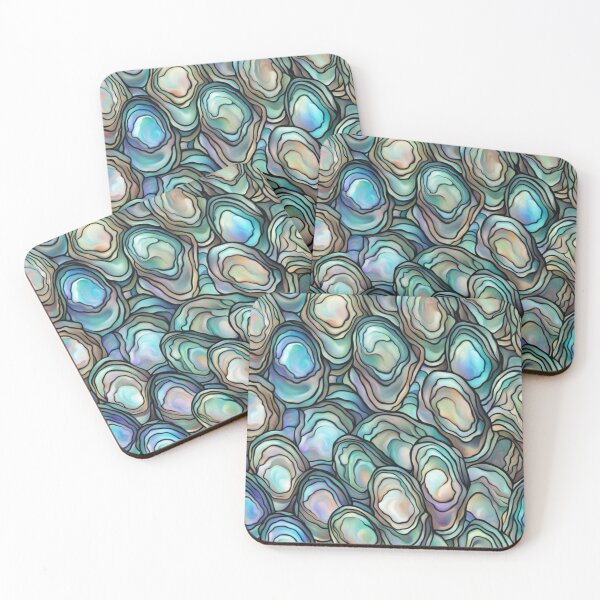 Item preview, Abstract Abalone Inlay Shell Pattern designed and sold by calibrit.