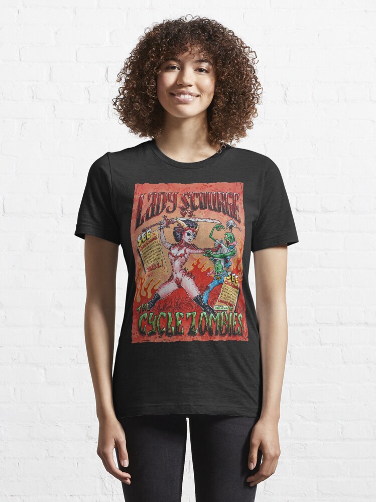 Thumbnail 6 of 7, Essential T-Shirt, CYCLE ZOMBIES designed and sold by George Webber.