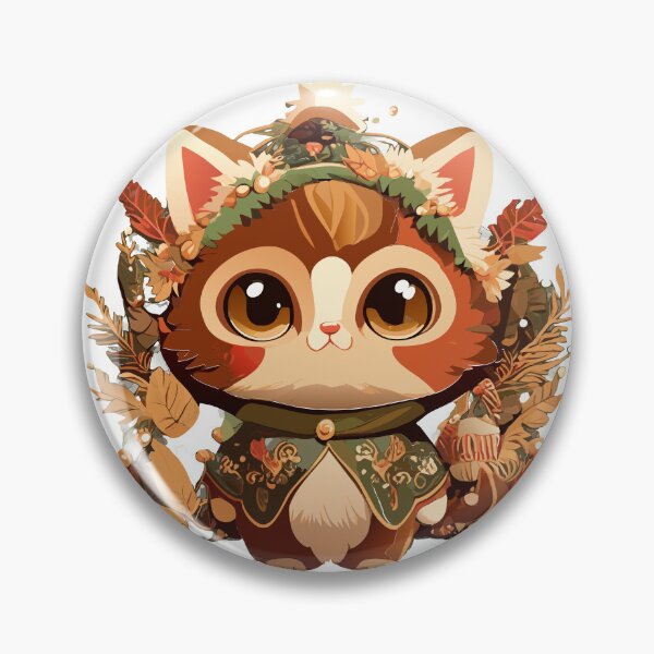 Item preview, Cute autumn cat designed and sold by Pixlsmediahn.